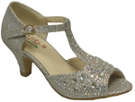 GIRLS DRESSY SHOES (2434312) SILVER